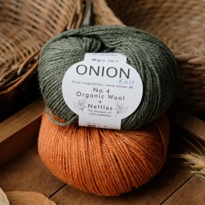 Пряжа Onion Organic Wool+Nettles №4 - купить на Hollywool.ru