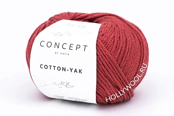 Katia Concept Cotton-Yak (105/Клюквенный морс)
