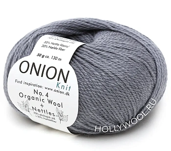 Onion Organic Wool+Nettles №4 (805/Дымчатый) Onion Organic Wool+Nettles №4 (805/Дымчатый)