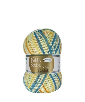 Пряжа Rellana Flotte Socke 4f. Pastell Пряжа Rellana Flotte Socke 4f. Pastell - купить на Hollywool.ru