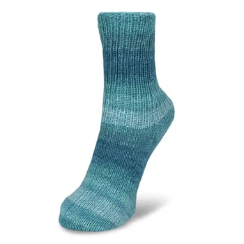 Rellana Flotte Socke 4f. Cashmere-Merino (1323/Лазурное побережье)