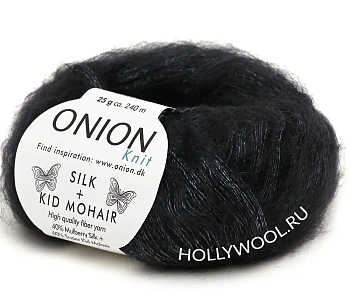 Onion Silk+Kid Mohair (3003/Темная ночь) Onion Silk+Kid Mohair (3003/Темная ночь)