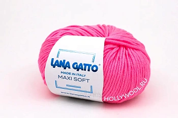 Lana Gatto Maxi Soft Fluo (A0900/Неоновый розовый) Lana Gatto Maxi Soft Fluo (A0900/Неоновый розовый)
