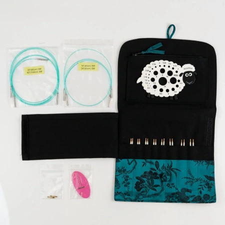 Набор съемных спиц 10 см Steel Premium Interchangeable Set HiyaHiya - купить на Hollywool.ru