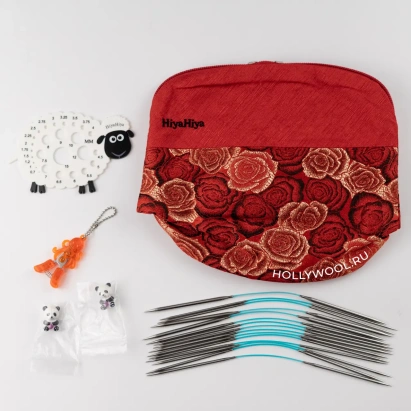 Набор гибких носочных спиц Sharp Flyer HiyaHiya - купить на Hollywool.ru