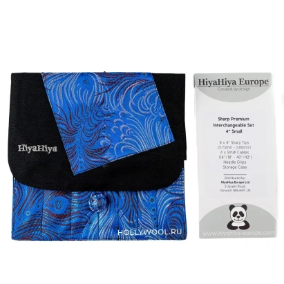 Набор съемных спиц 10 см Sharp Premium Interchangeable Set HiyaHiya - купить на Hollywool.ru