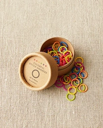 Цветные маркеры CocoKnits до 9 мм, 60 штук