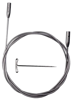 20 см - S леска Silver 360 ChiaoGoo 20 см - S леска Silver 360 ChiaoGoo