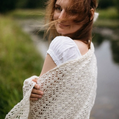 Описание Палантин Wave - купить на Hollywool.ru