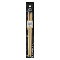 Спицы чулочные 20 см "Bamboo Knitting Needles" Tulip
