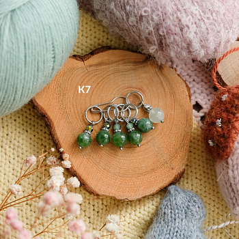 Маркеры ручной работы "Натуральные камни", набор №7