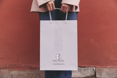 Подарочная упаковка (пакет) - купить на Hollywool.ru