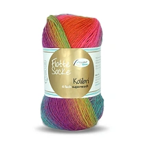 Пряжа Rellana Flotte Socke 4f. Kolibri