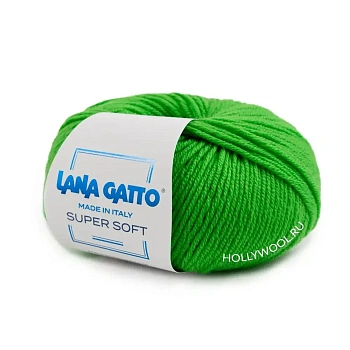 Lana Gatto Super Soft (14508/Зеленый попугай) D Lana Gatto Super Soft (14508/Зеленый попугай) D