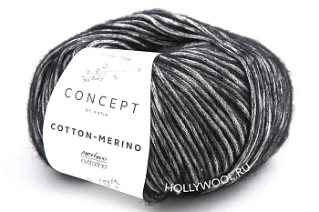 Katia Concept Cotton-Merino (108/Полночь)