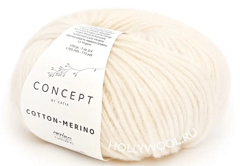 Katia Concept Cotton-Merino (100/Сливочное мороженое)