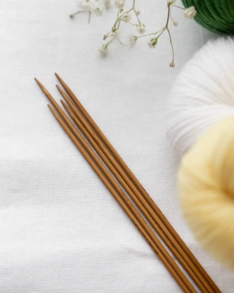 Чулочные спицы 13 см Bamboo HiyaHiya - купить на Hollywool.ru