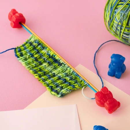 Наконечники для спиц addiBears (8 шт) - купить на Hollywool.ru