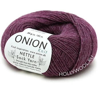 Onion Nettle Sock Yarn (1026/Красная слива)