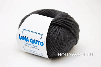 Lana Gatto Maxi Soft (20206/Темно-серый меланж) Lana Gatto Maxi Soft (20206/Темно-серый меланж)