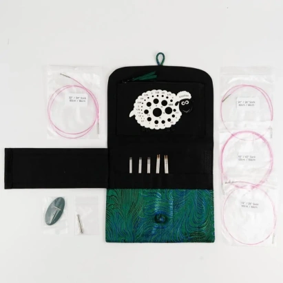 Набор ультратонких съемных спиц 13 см (Sock) HiyaHiya - купить на Hollywool.ru