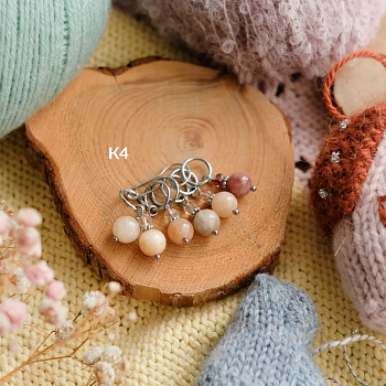 Маркеры ручной работы "Натуральные камни", набор №4