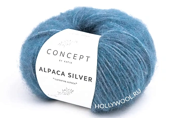 Katia Concept Alpaca Silver (277/Топаз) Katia Concept Alpaca Silver (277/Топаз)