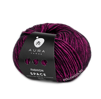 Aura Yarns Space (1422/Deep pink) N Aura Yarns Space (1422/Deep pink) N