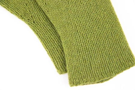 Перчатки Eco Cashmere (зеленый) - купить на Hollywool.ru